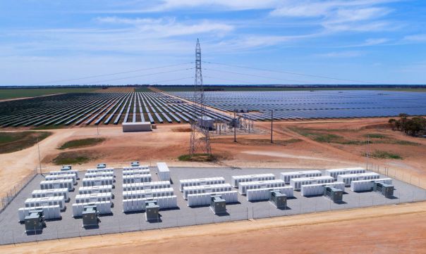 Large solar farm