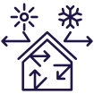 roof insulation benefits icon