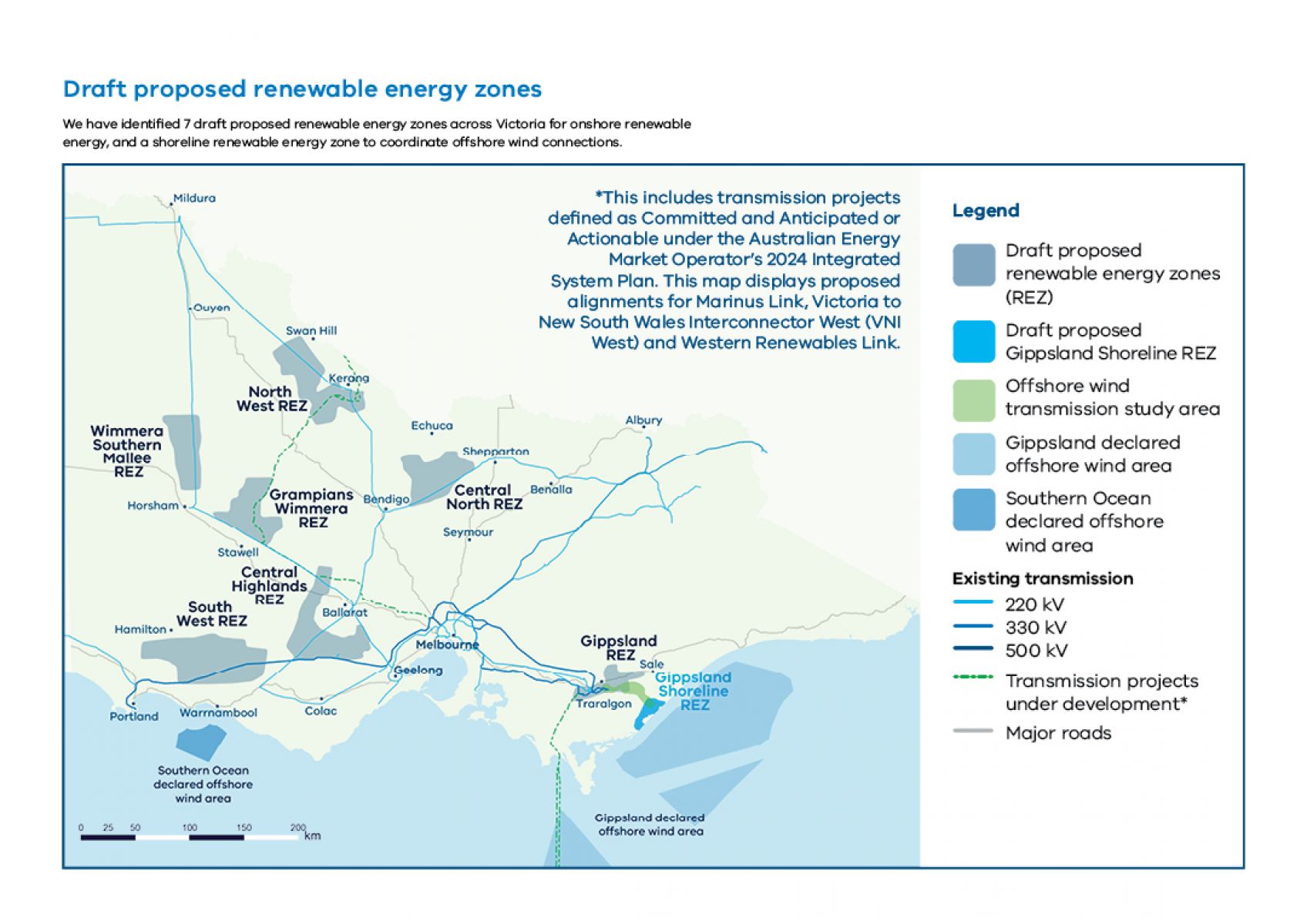 Renewable energy zones